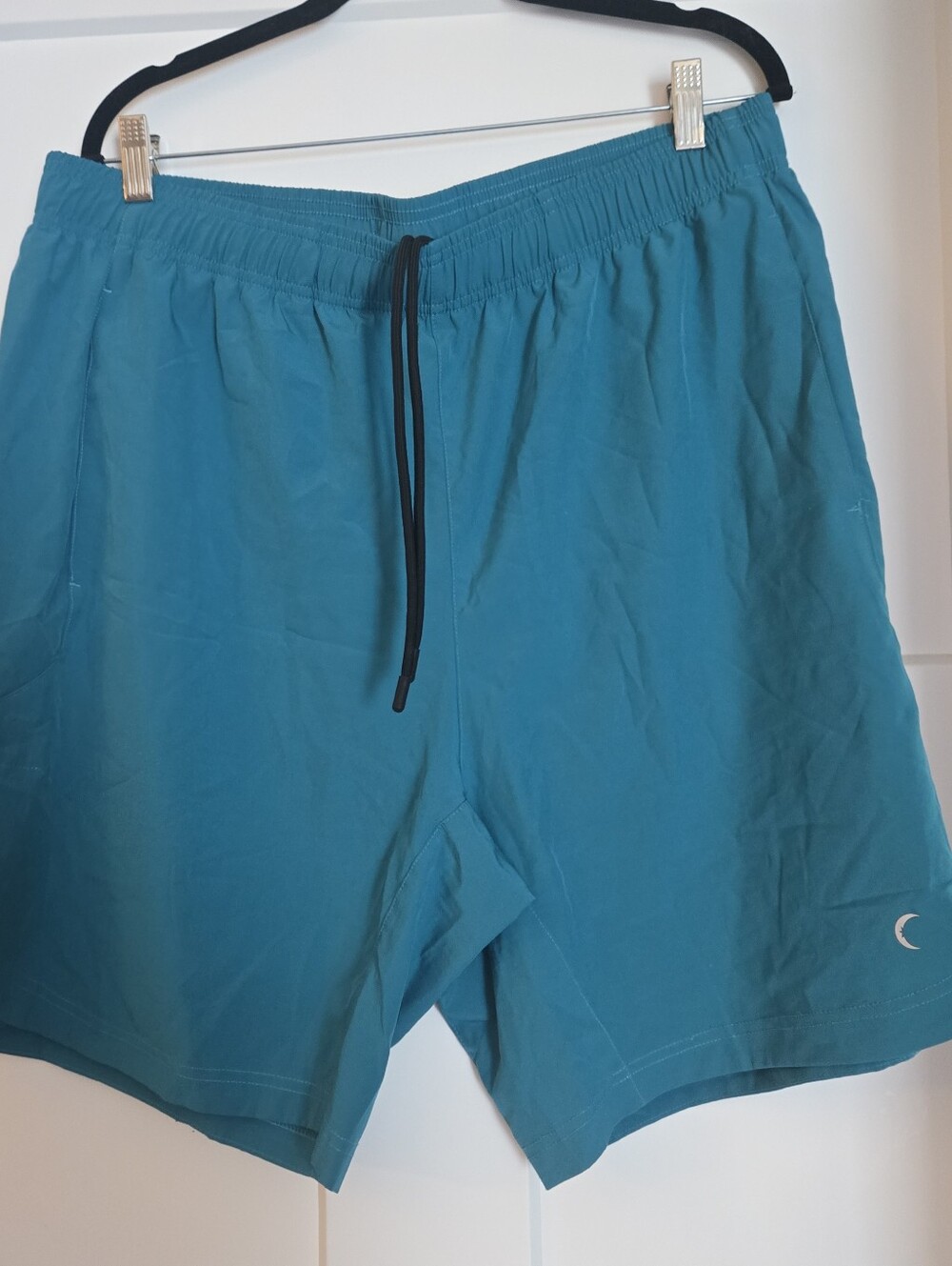 ZYIA Active Teal Drawstring Shorts